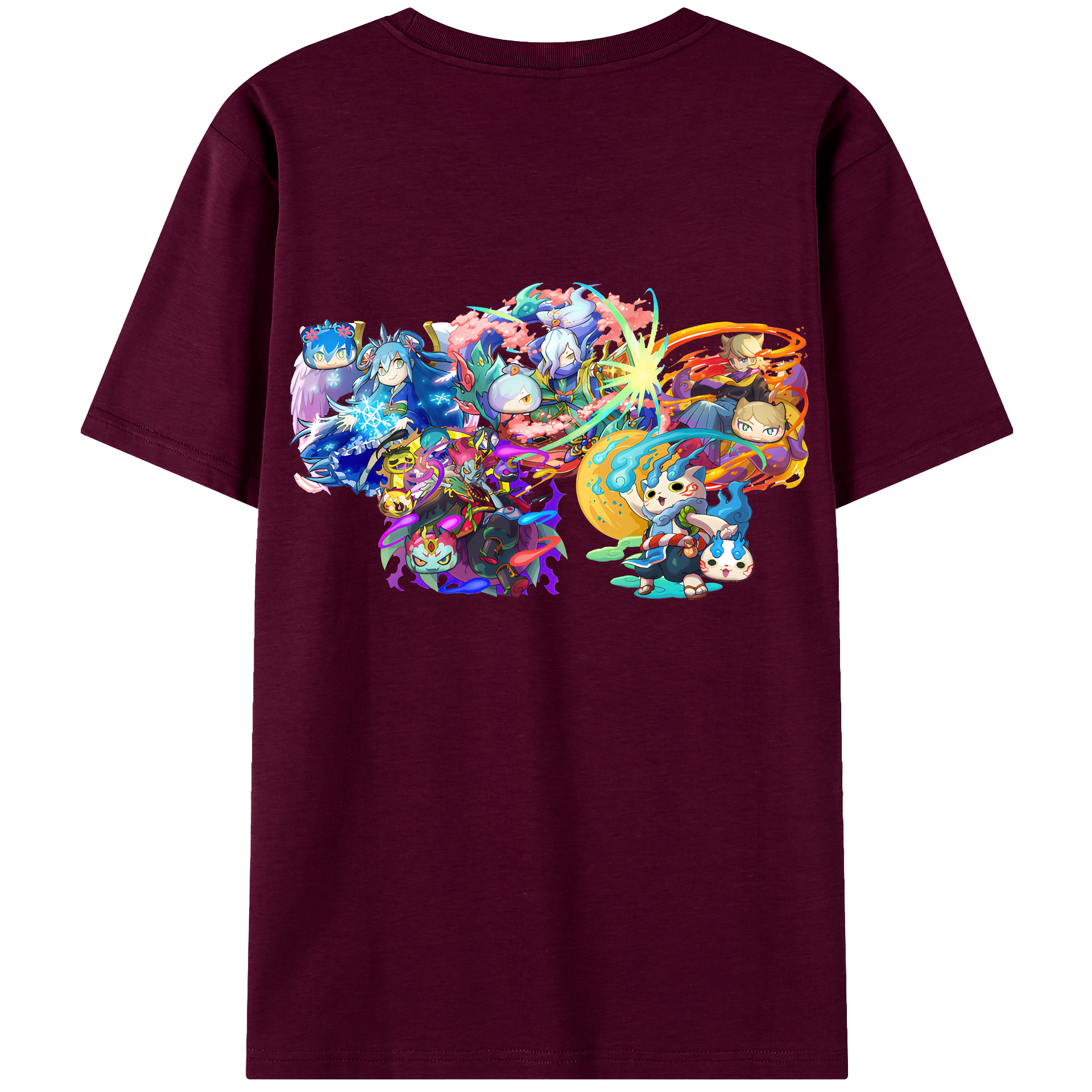（画像用） 妖怪ウォッチ Yo-kai Watch レディース半袖Tシャツ(バックプリント)